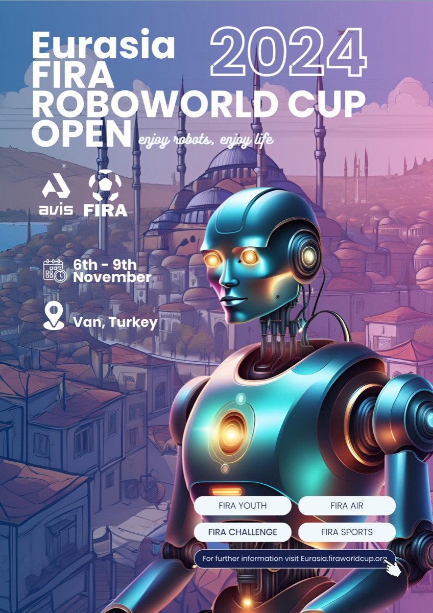 Eurasia FIRA RoboWorld Cup Open 2024 poster
