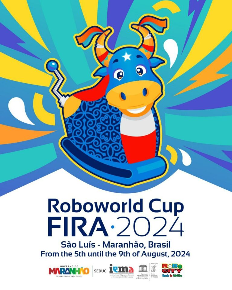 Roboworld Cup FIRA 2024 poster — São Luís, Maranhão